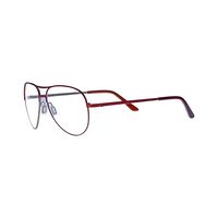 OPTIWAR BB90 Spectacles Frame in Glossy Red — view 3