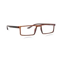 OPPVIVO AA05 Spectacles Frame in Brown Black Matt — view 2
