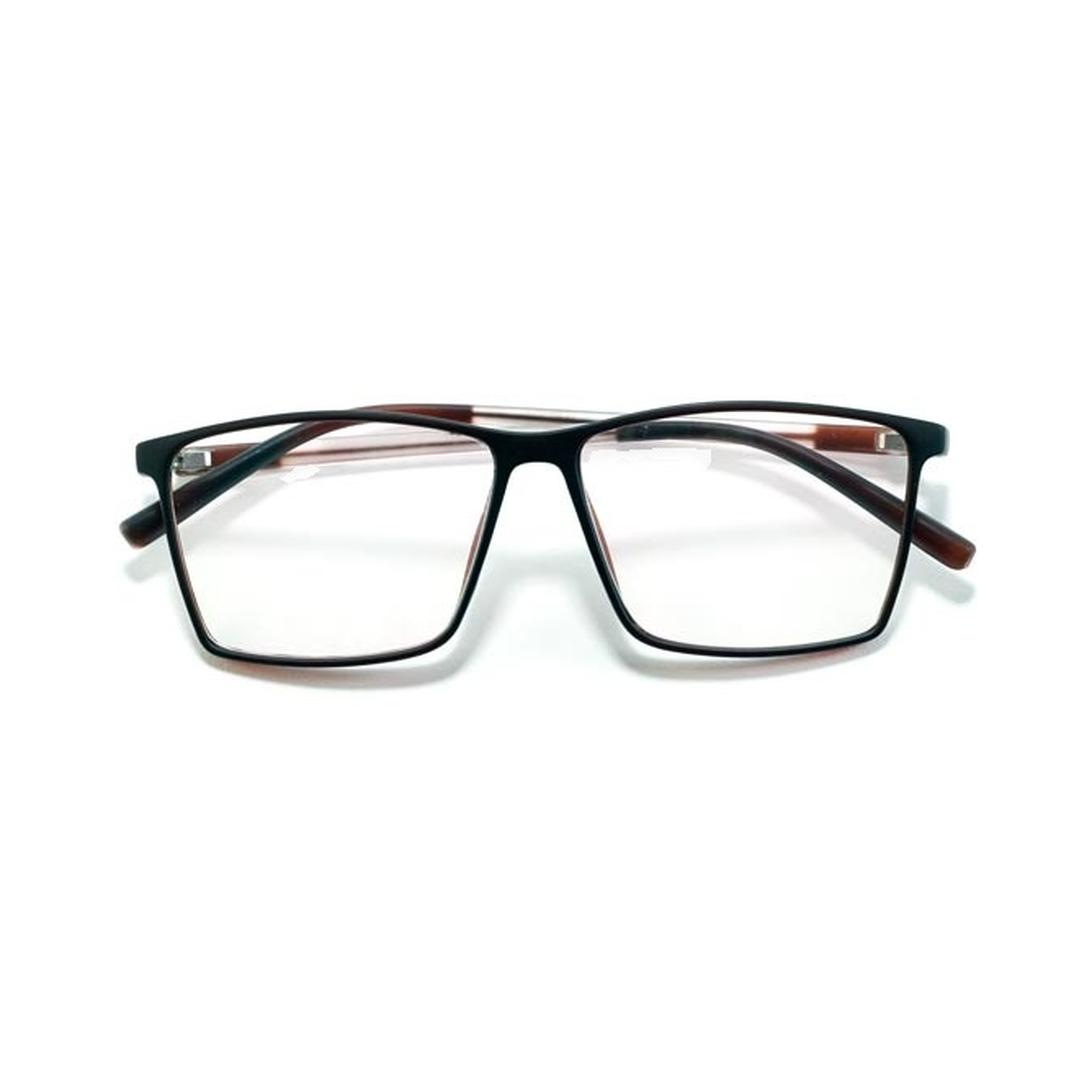 TEACHER AA37 Spectacles Frame in Dark Brown — front view