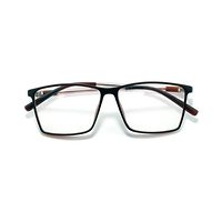 TEACHER AA37 Spectacles Frame in Dark Brown — view 1