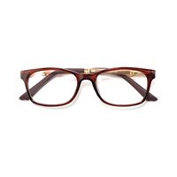 OREOS AA98 Spectacles Frame in Brown — view 1