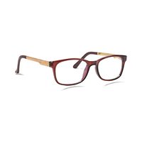 OREOS AA98 Spectacles Frame in Brown — view 2
