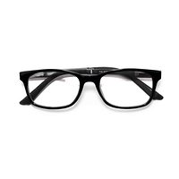 OREOS AB08 Spectacles Frame in Black Glossy — view 1