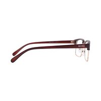 BOSS AB31 Spectacles Frame in Half Brown Matt Half Golden — view 4