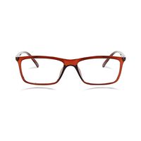 SEVEN COLOURS AB54 Spectacles Frame in Dark Brown Glossy — view 5