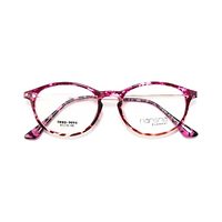 NANSHA TR 90 AE52 Spectacles Frame in Tortoiseshell Pink Print — view 1