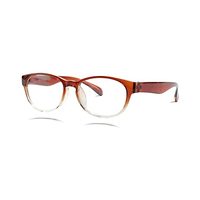 ULTEM AE68 Spectacles Frame in Half Glossy Brown+white — view 3