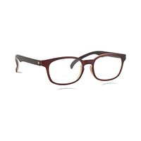 IDOR AF23 Spectacles Frame in Black Matt Brownish Look — view 2