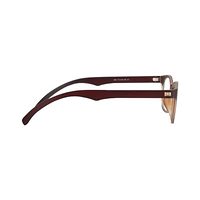 IDOR AF23 Spectacles Frame in Black Matt Brownish Look — view 4