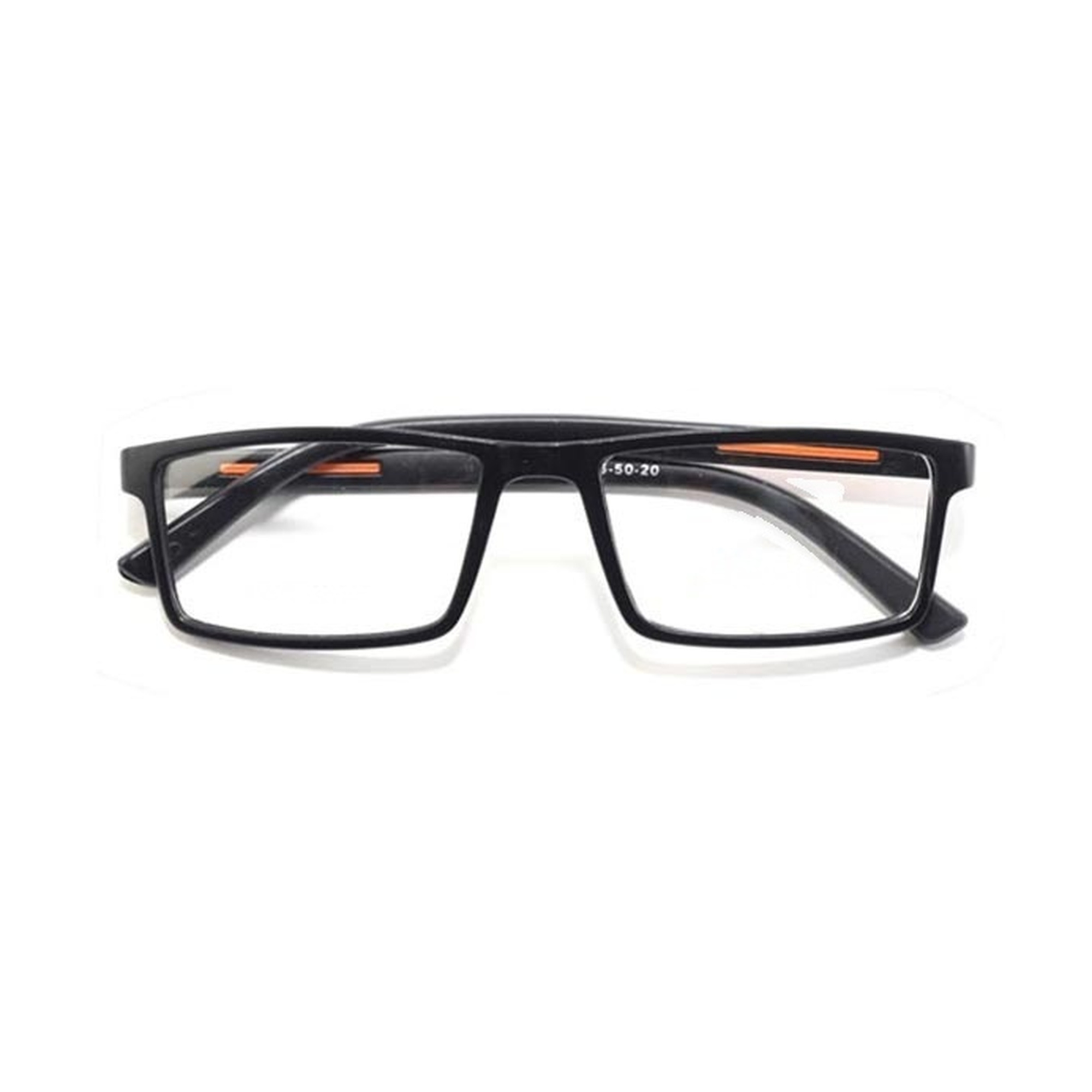SEVEN AF33 Spectacles Frame in Glossy Black — front view