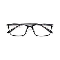 WONDER TR AF68 Spectacles Frame in Glossy Black — view 1