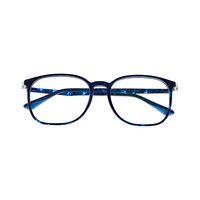 LOUIS STYLE L-1032 AG76 Spectacles Frame in Matte Matte & Blue Print — view 4