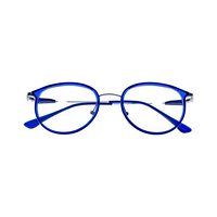 DIXON TITANIUM TR90 1819 AG80 Spectacles Frame in Blue+silver — view 4