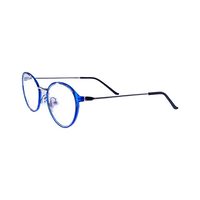 DIXON TITANIUM TR90 1824 AG81 Spectacles Frame in Blue+silver — view 3