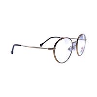 STEWART 8318 AG86 Spectacles Frame in Golden Black — view 2