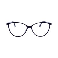 AMELIA ZM7002 AG98 Spectacles Frame in Glossy Black — view 2