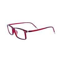 X-EYE X1014 AH27 Spectacles Frame in Glossy Red — view 3