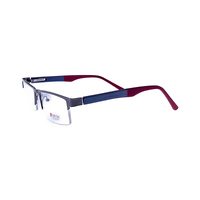 ARMLIN AR003 AI23 Spectacles Frame in Half Gunmetal Gray Half White — view 3