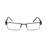 FLEMASS 5 AI57 Spectacles Frame in Dark Brown Glossy — view 1