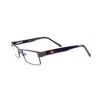 FLEMASS 5 AI57 Spectacles Frame in Dark Brown Glossy — view 3