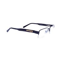 SOUL9 CRAFTS 6603 AI83 Spectacles Frame in Half Black Glossy Half White — view 2