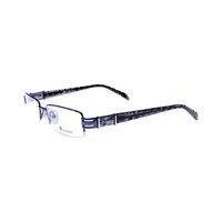 MICROVISION M0003 AI87 Spectacles Frame in Half Gunmetal Gray Half White — view 3