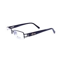 MICROVISION M0015 AI89 Spectacles Frame in Half Gunmetal Gray Half White — view 3