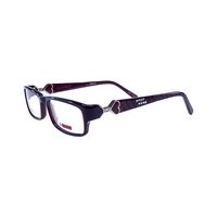 SHARAPOVA NP400 AI96 Spectacles Frame in Glossy Brown — view 3