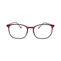 WESTDREAM HD98917 AJ66 Spectacles Frame in Matte Brown — view 1