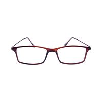AIR MOD104 AK06 Spectacles Frame in Glossy Brown — view 1