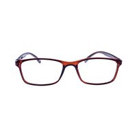 IKON SLIM 3306 AK09 Spectacles Frame in Glossy Brown — view 1