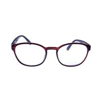 FASHION I M-9020 AK14 Spectacles Frame in Glossy Brown — view 1