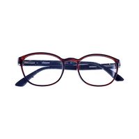 FASHION I M-9020 AK14 Spectacles Frame in Glossy Brown — view 4