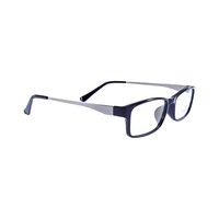 NANSHA TR90 9100 AK86 Spectacles Frame in Glossy Black — view 2
