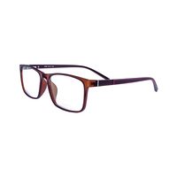 SALLTARI 18307 AK89 Spectacles Frame in Matte Brown — view 3