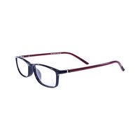 HELLO TR 004 AL50 Spectacles Frame in Glossy Black — view 3