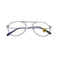 BRABUS 7803 AL71 Spectacles Frame in Black & Silver — view 4