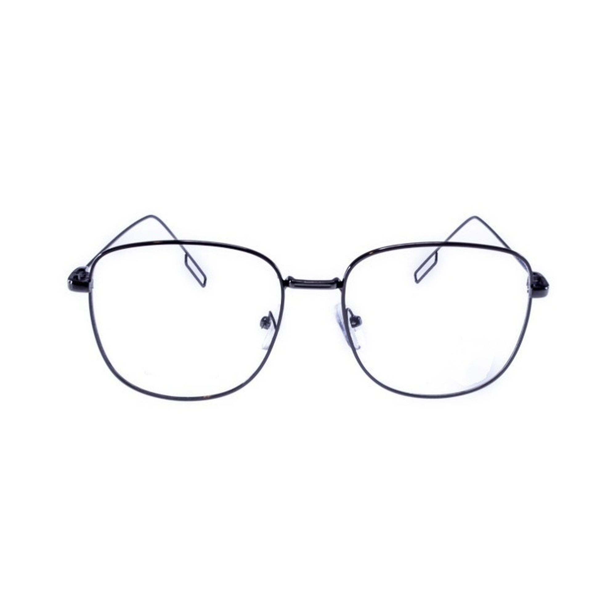 BRABUS 8023 AL74 Spectacles Frame in Gunmetal Gray — front view