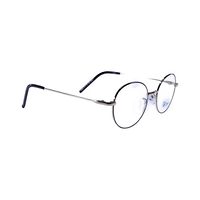TIANZI 3048 AL86 Spectacles Frame in Black & Golden — view 2