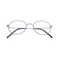 TIANZI 3048 AL86 Spectacles Frame in Black & Golden — view 4