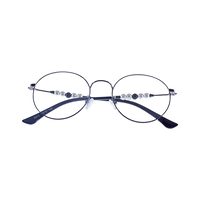 AJ 6013 AM03 Spectacles Frame in Gunmetal Gray — view 4