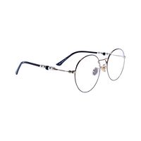 AJ 6013 AM05 Spectacles Frame in Brown & Golden — view 2