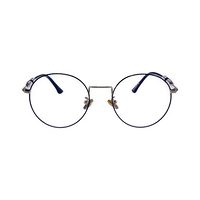 AJ 6013 AM08 Spectacles Frame in Black & Golden — view 1