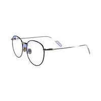AJ 7 AM29 Spectacles Frame in Black & Golden — view 3