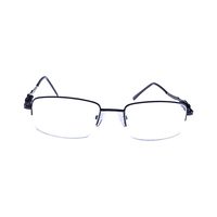 HORNEO AM66 Spectacles Frame in Half Glossy Black — view 1