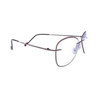 SUNFIRE AM77 Spectacles Frame in Matte Brown — view 2