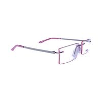 DASAULTS AM86 Spectacles Frame in White Transparent — view 2