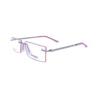 DASAULTS AM86 Spectacles Frame in White Transparent — view 3