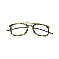 VEROD AM96 Spectacles Frame in Yellow Tortoiseshell Brown — view 4