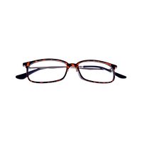 VEROD AN68 Spectacles Frame in Tortoiseshell Brown — view 4